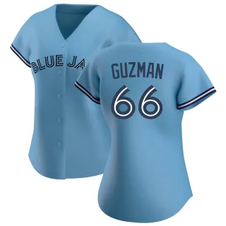 Women's Authentic Blue Juan Guzman Toronto Blue Jays Jersey