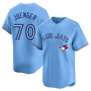 Youth Limited Blue Hayden Juenger Toronto Blue Jays Powder Alternate Jersey
