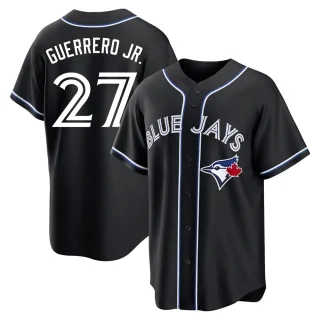 Youth Replica Black Vladimir Guerrero Jr. Toronto Blue Jays Fashion Out Jersey