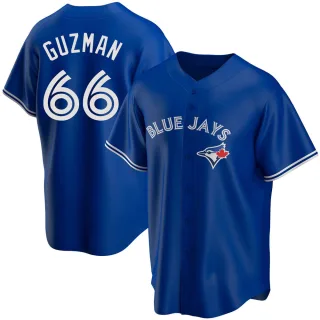Youth Replica Royal Juan Guzman Toronto Blue Jays Alternate Jersey
