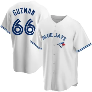 Youth Replica White Juan Guzman Toronto Blue Jays Home Jersey